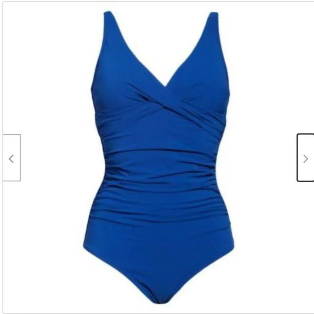 SEA LEVEL Cross Front One Piece Swimsuit